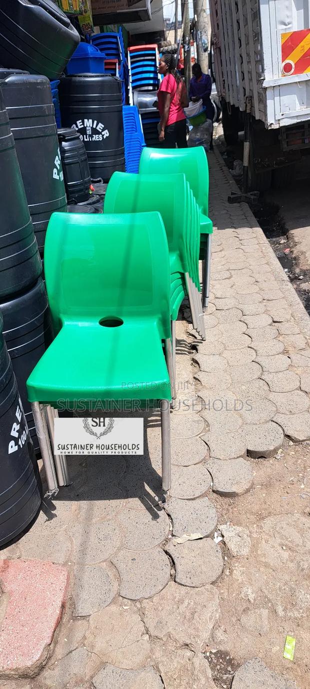 Safaricom Shops Plastic Chairs Without Armrest - main view