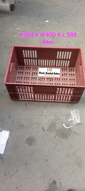 Heavy Duty Plastic Crates