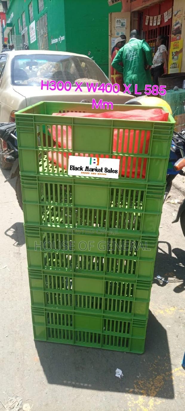 Heavy Duty Storage Plastic Crates - main view