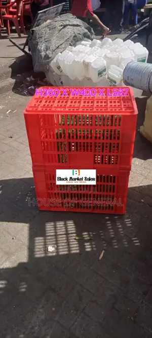 Extra Large Plastic Crates Size H360 X W400 X L587