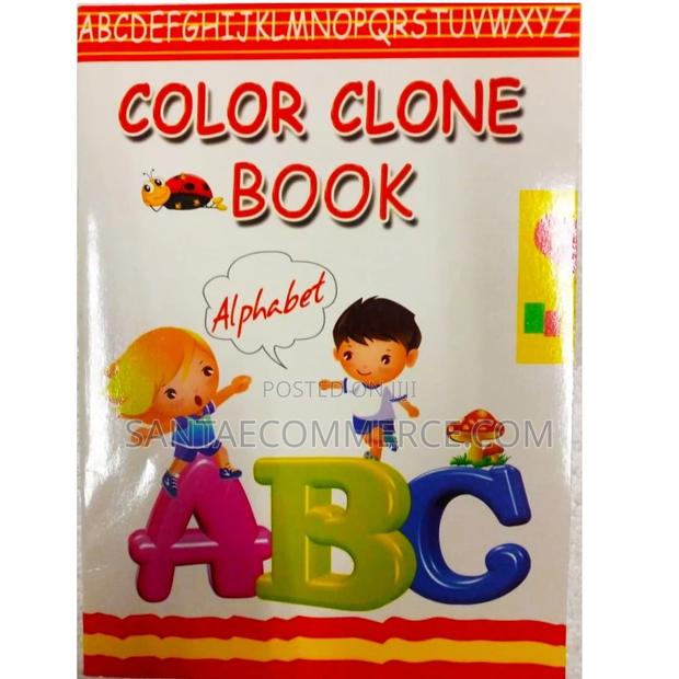 Color Clone Alphabet Kids Colouring Book - main view