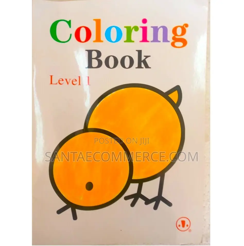 Level 1 Kids Coloring Book