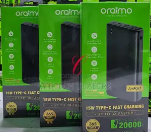 Oraaimo Traveler 15 Flash Opbmah 15w Power Bank