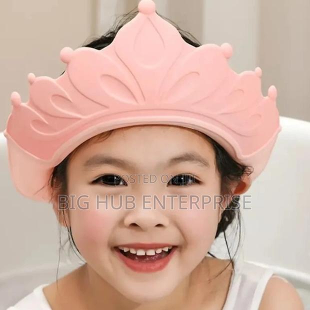 *Adjustable Baby Shower Cap Non Slip and Elastic - main view