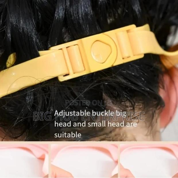 *Adjustable Baby Shower Cap Non Slip and Elastic - thumbnail 3
