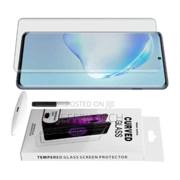 UV Glue Curve Glass Screen Protector Samsung Galaxy S20 Plus - thumbnail 2