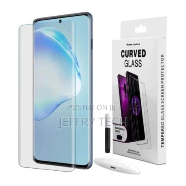 UV Glue Curve Glass Screen Protector Samsung Galaxy S20 Plus - main view