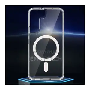 Wireless Charge Transparent Back Cover Fo Samsung Galaxy S22
