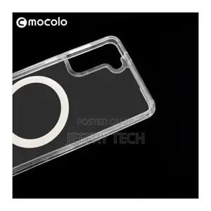 Wireless Charge Transparent Back Cover Fo Samsung Galaxy S22