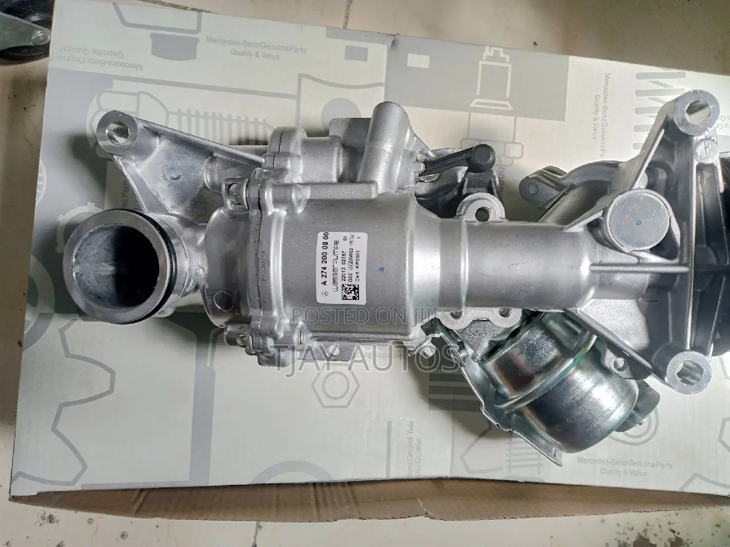 Mercedes-Benz W205 W212 Om274 Engine Water Pump A274 