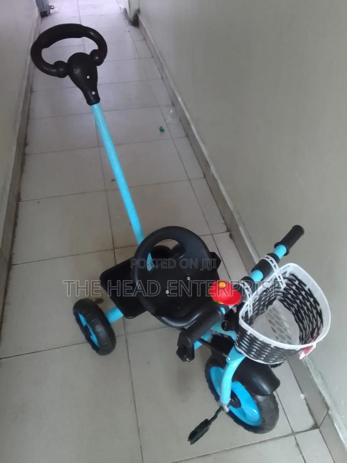 Buy, Blue Wheel Tricycle!