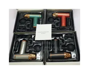 **Massage Gun With 4 Attachment Options in 4 Colours