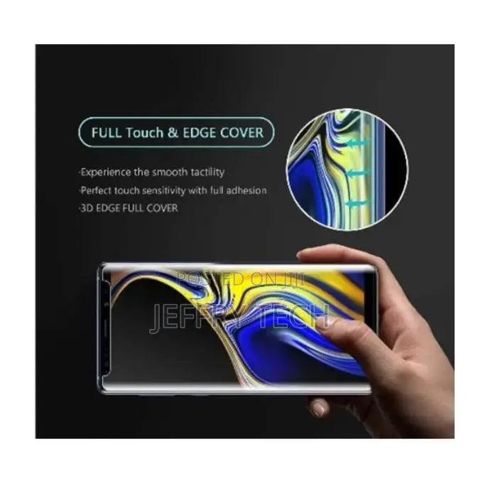 UV Glue Curve Glass Screen Protector Samsung Galaxy Note 9