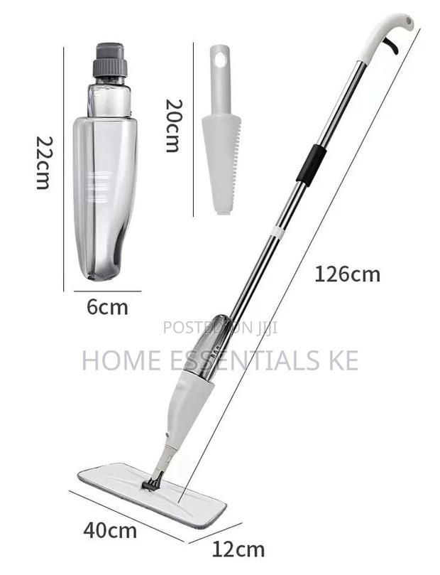 *Manual Spray Mop for Wash Floor Robot Microfiber Home - thumbnail 3