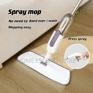 *Manual Spray Mop for Wash Floor Robot Microfiber Home