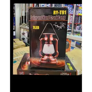 Camping Lamp, Solar Rechargeable Lamp