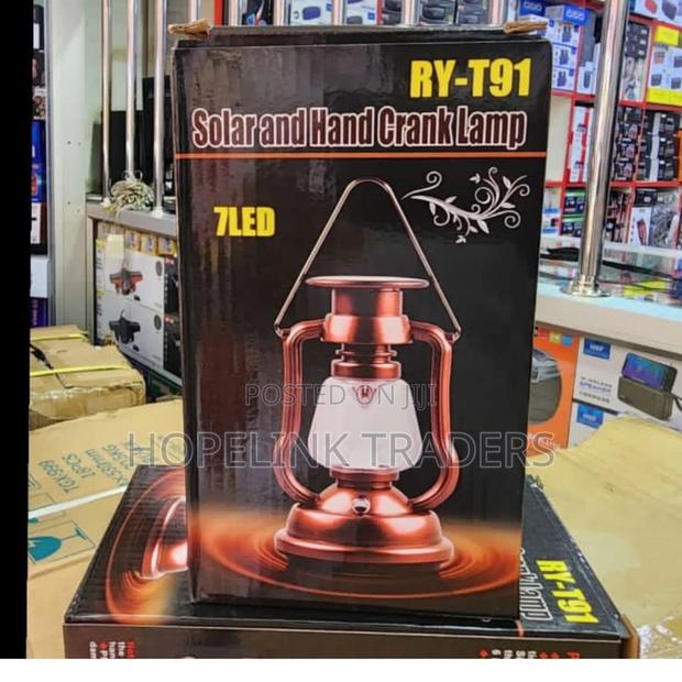 Camping Lamp, Solar Rechargeable Latern - main view