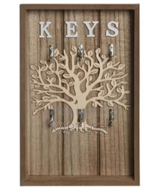 Family Tree Decorative Wooden Key Holder