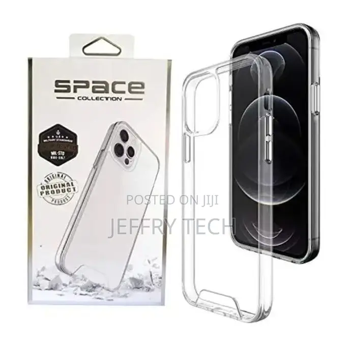 Space Transparent Back Cover for iPhone 12