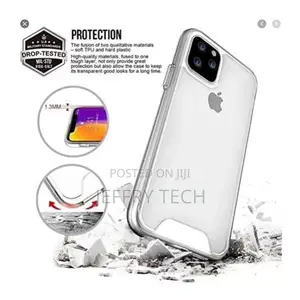 Space Transparent Back Cover for iPhone 12