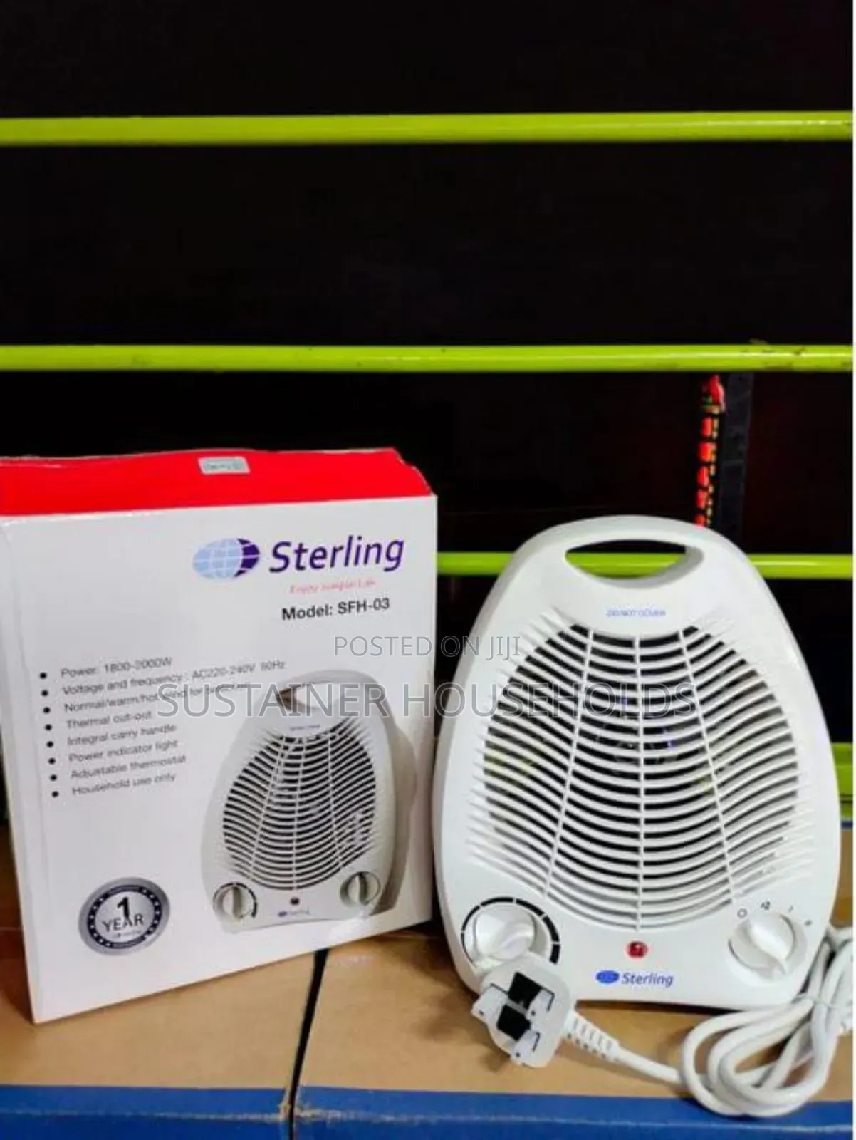 Sterling Room Fan Heater