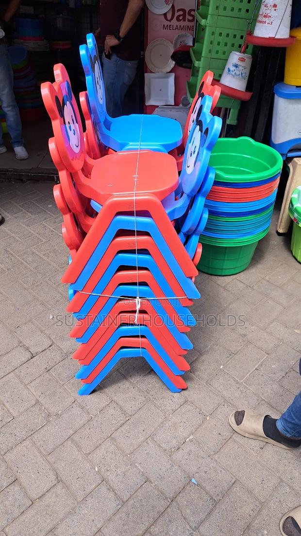 Strong and Durable Plastic Kids Chairs - main view