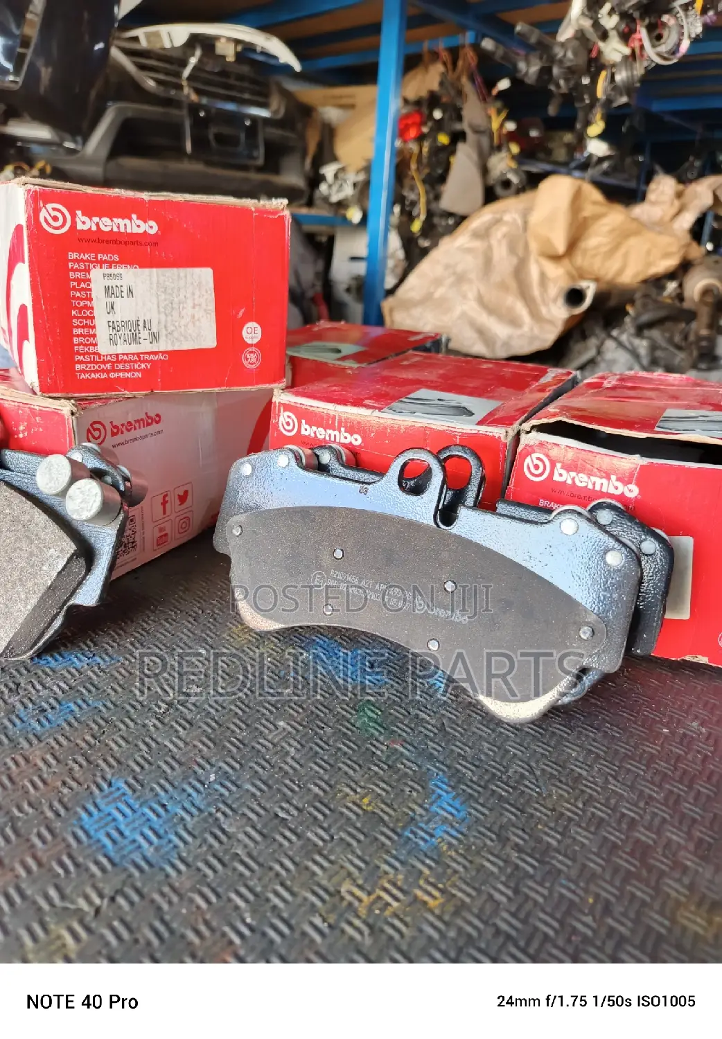 Brembo Brake Pads for Big Calliper. 6pots.Porsche Audi Q6