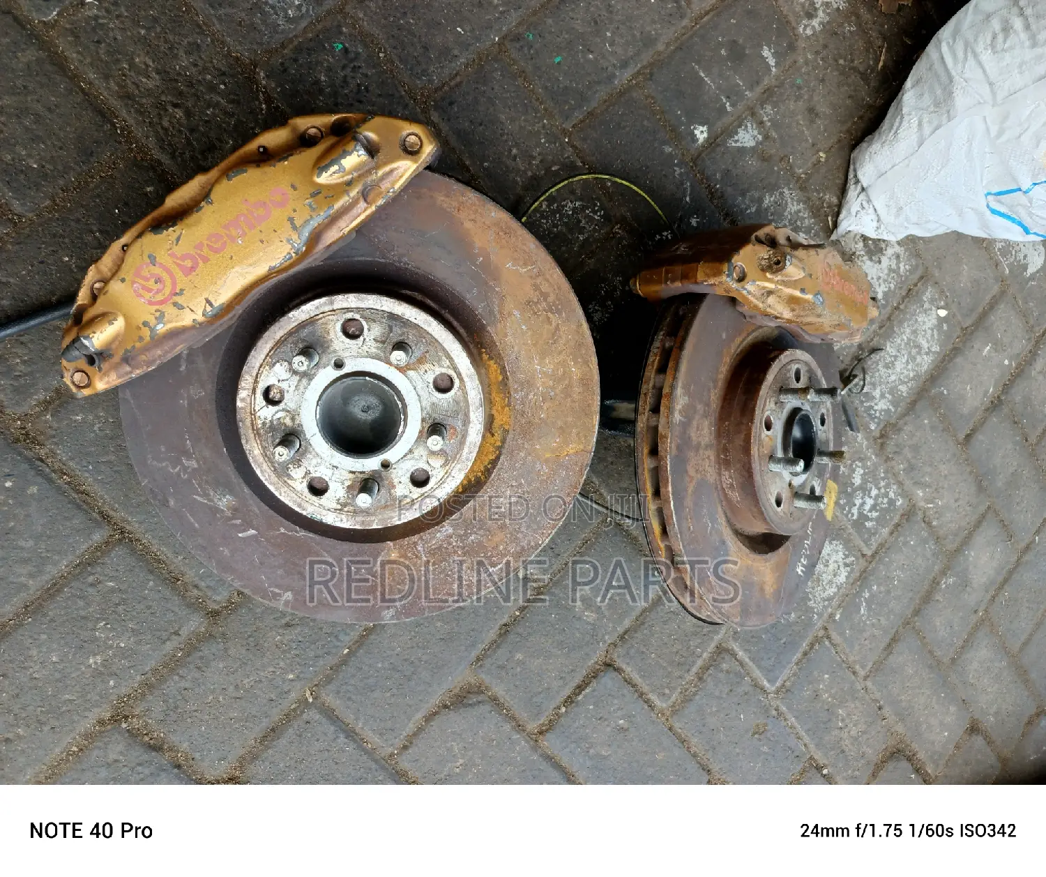 Brembo Callipers Front. Subaru WRX Sti/Forester