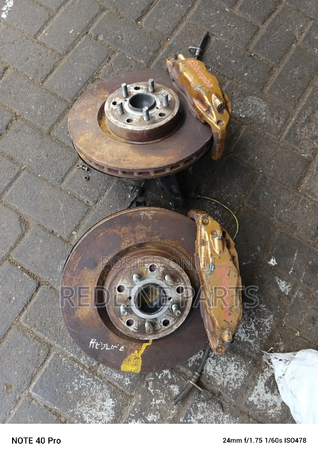 Brembo Callipers Front. Subaru WRX Sti/Forester