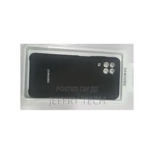 Samsung Galaxy A22 Silicone Back Case _Black
