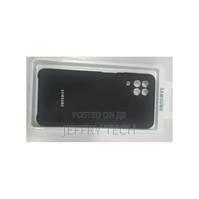 Samsung Galaxy A22 Silicone Back Case _Black
