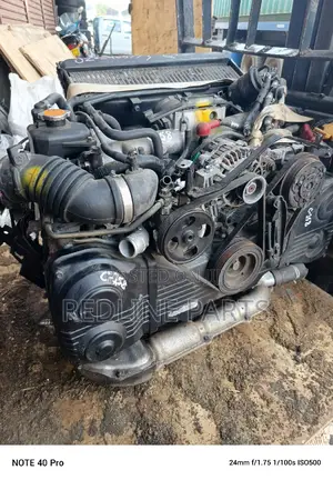 Clean Subaru SG5 Turbo Engine.