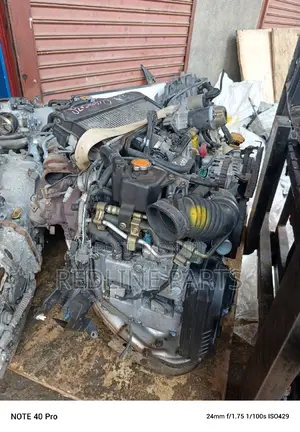 Clean Subaru SG5 Turbo Engine.