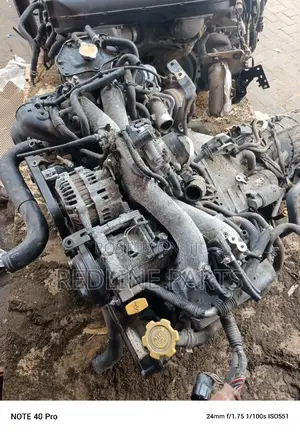 Clean Subaru SG5 Turbo Engine.