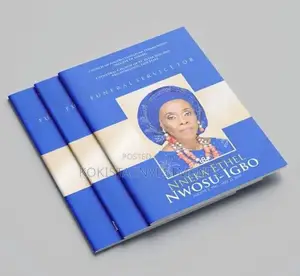 Customized Funeral Programs
