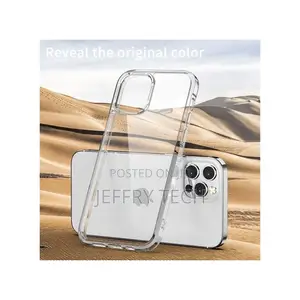 Clear Acrylic Fall Protect Case for Apple iPhone 14 Pro