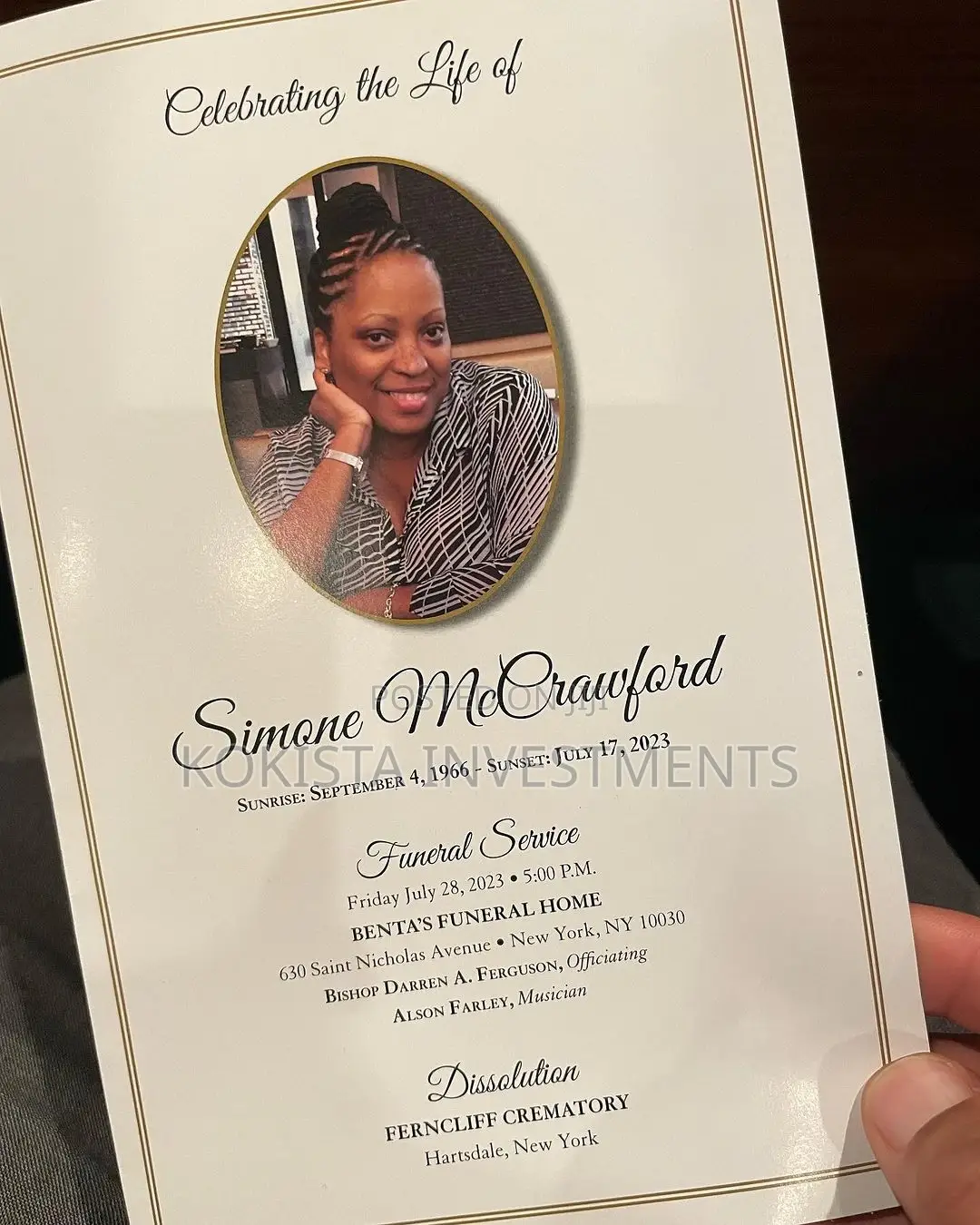 Customized Funeral Programs