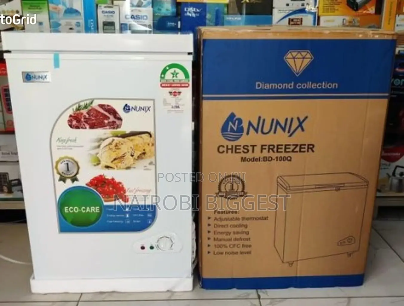 Nunix 100l Best Chest Freezer
