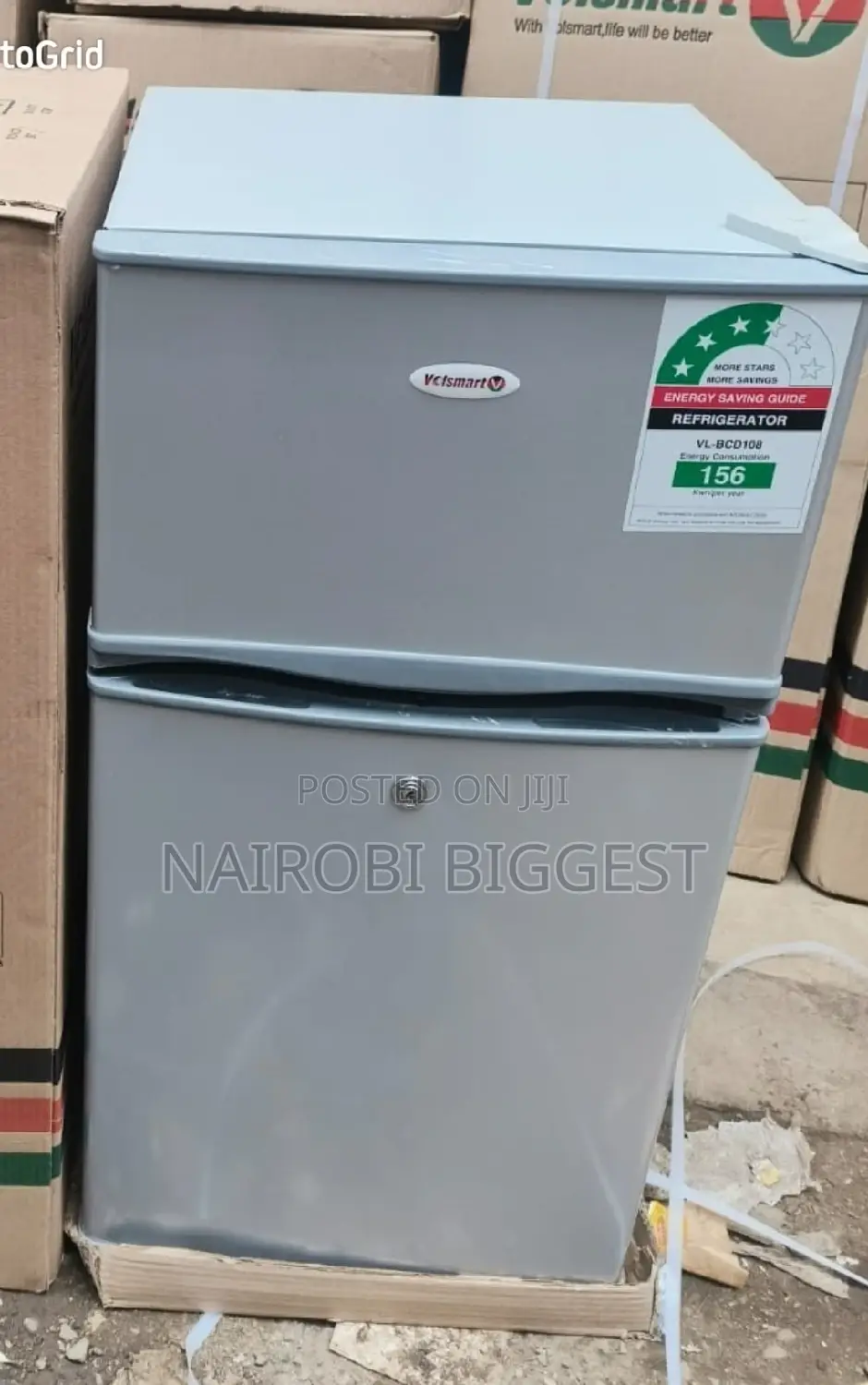 Volsmavolsmart 108litres Double Door Amazing Fridge