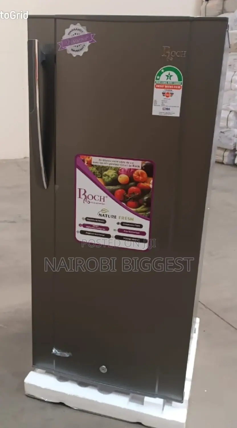 Roch 150litres Single Door Silver Refrigerator