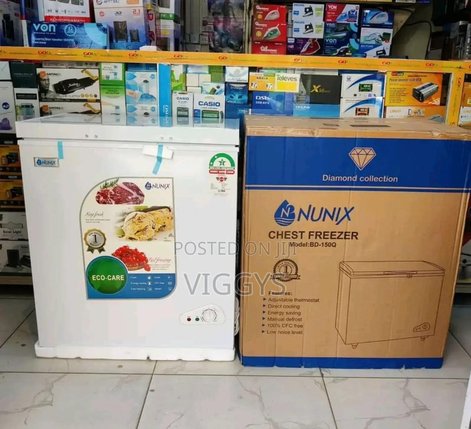 Brand New Nunix 150litres Freezer