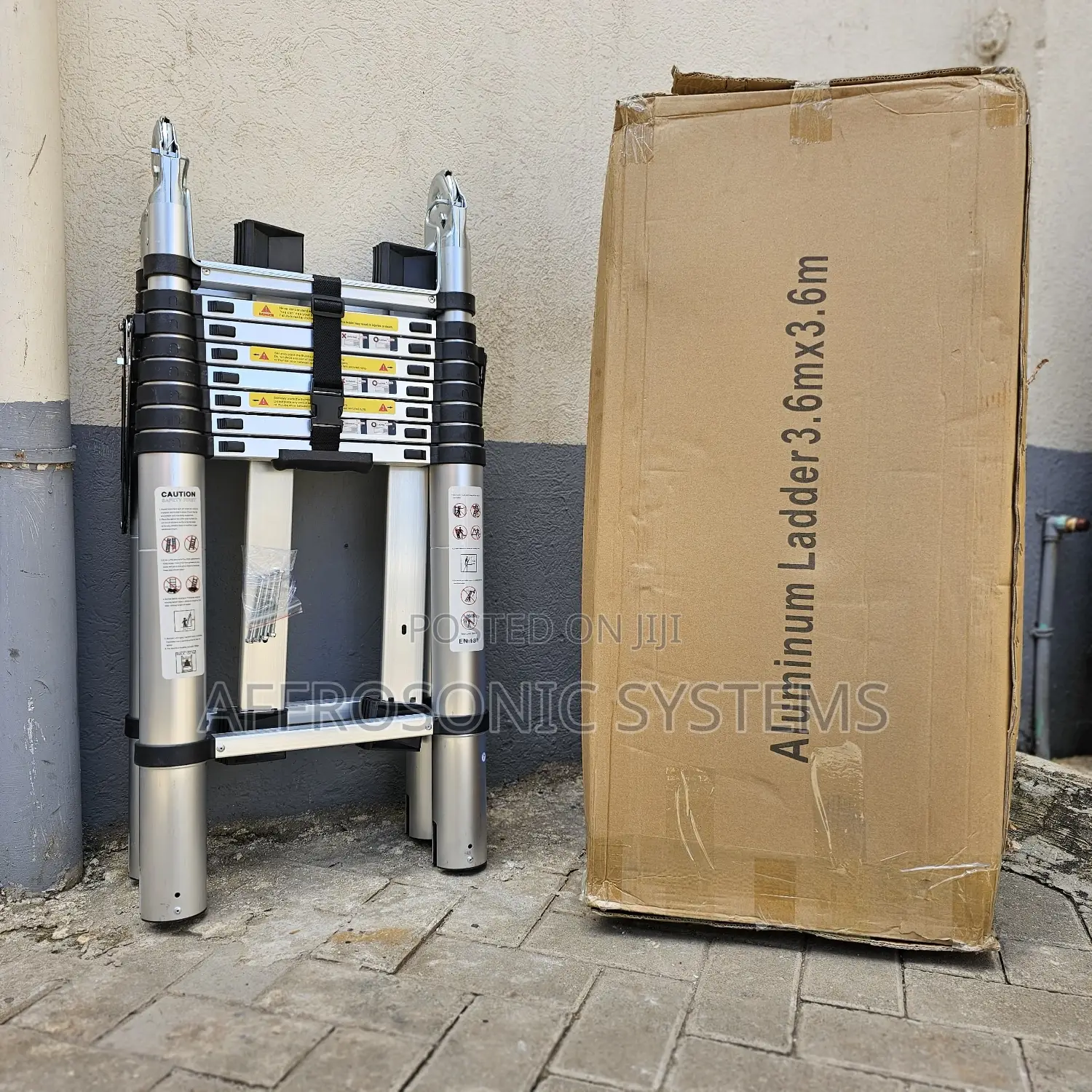 Double Telescopic Ladder 3.6M by 3.6M