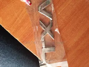 Chrome VXL Prado Emblem
