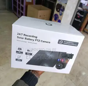 Ubox 24/7 4G Recording Solar Battery Dual 6MP Camera