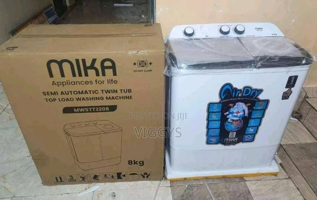 Amazing Mika 8kg Twin Tub Washing Machine