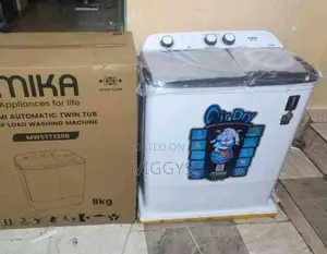 Original Mika 8kg Twin Tub Washing Machine