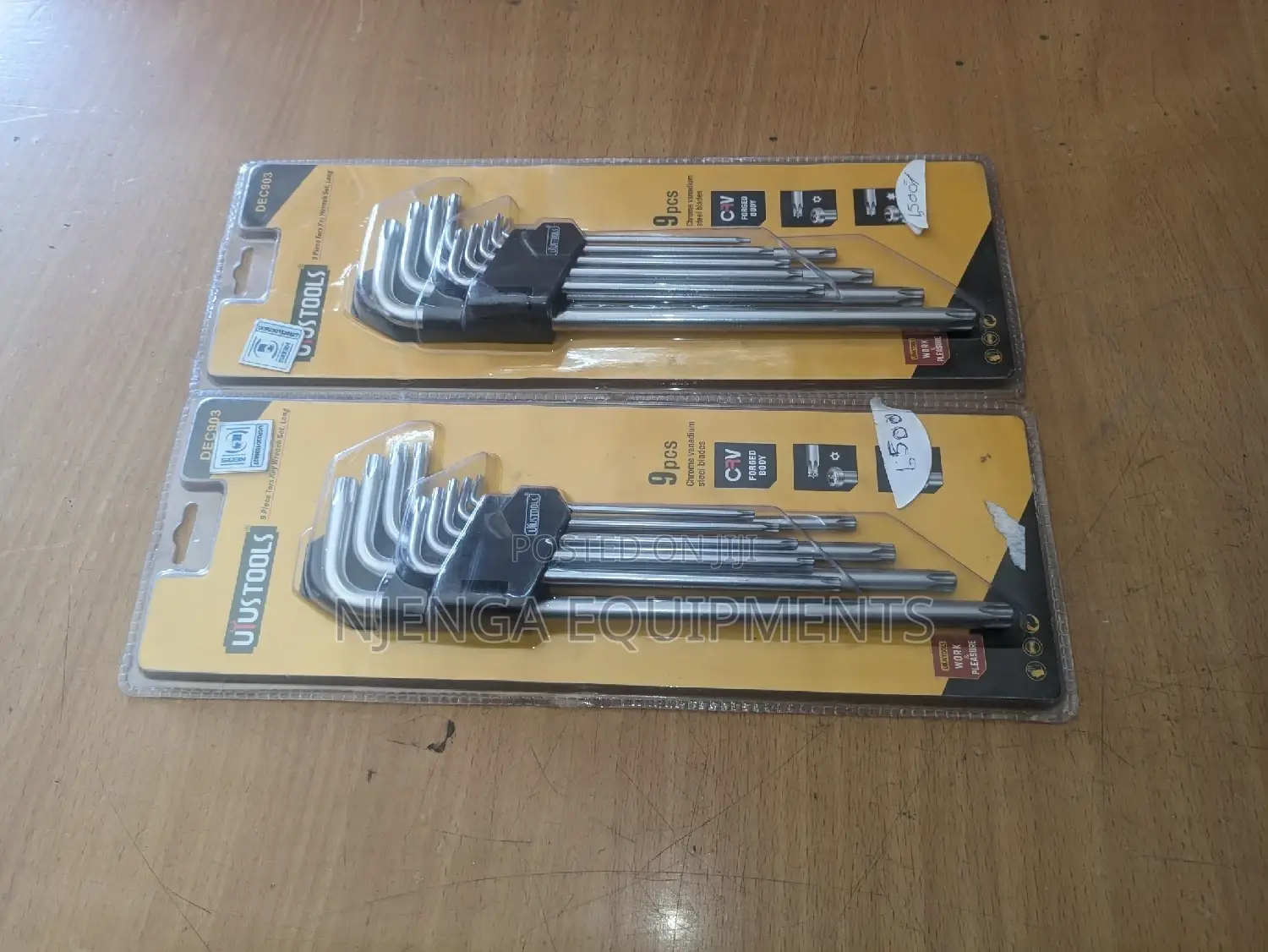 9 Piece Star Key Wrench Set (Extra Long) DEC903