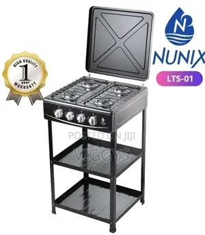 Good Quality Nunix Full Gas Cooker +Shelves
