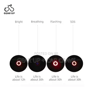 Rockbros Smart Brake Sensor Rear Bicycle Cycling Light