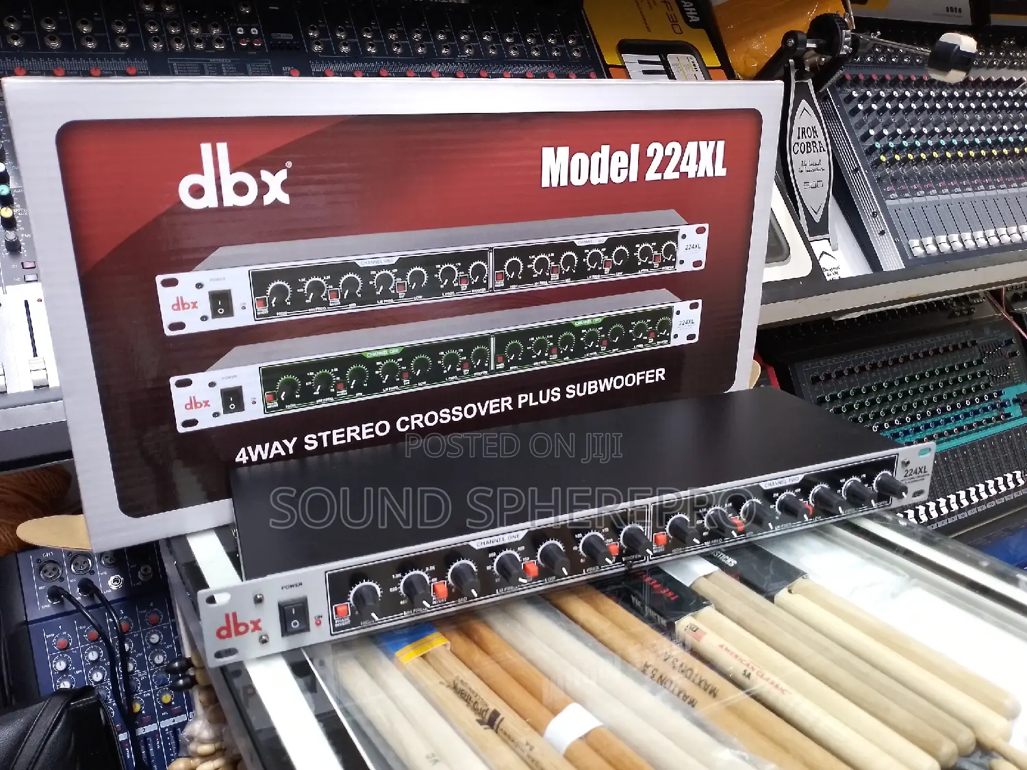 DBX 224XL Crossover With Subout
